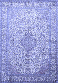 Medallion Blue Traditional Rug, tr369blu