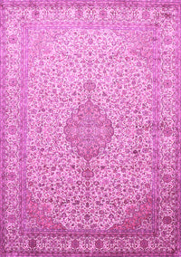 Medallion Pink Traditional Rug, tr369pnk