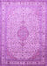 Medallion Purple Traditional Rug, tr369pur