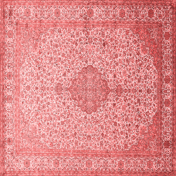 Medallion Red Traditional Rug, tr369red