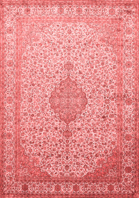 Medallion Red Traditional Rug, tr369red