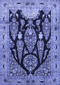 Persian Blue Traditional Rug, tr36blu