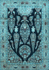 Persian Light Blue Traditional Rug, tr36lblu