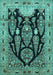 Persian Turquoise Traditional Rug, tr36turq