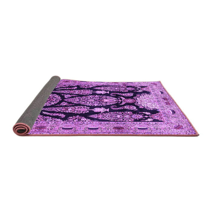 Sideview of Persian Purple Traditional Rug, tr36pur