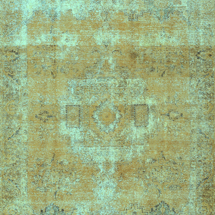 Machine Washable Persian Light Blue Traditional Rug, wshtr3700lblu