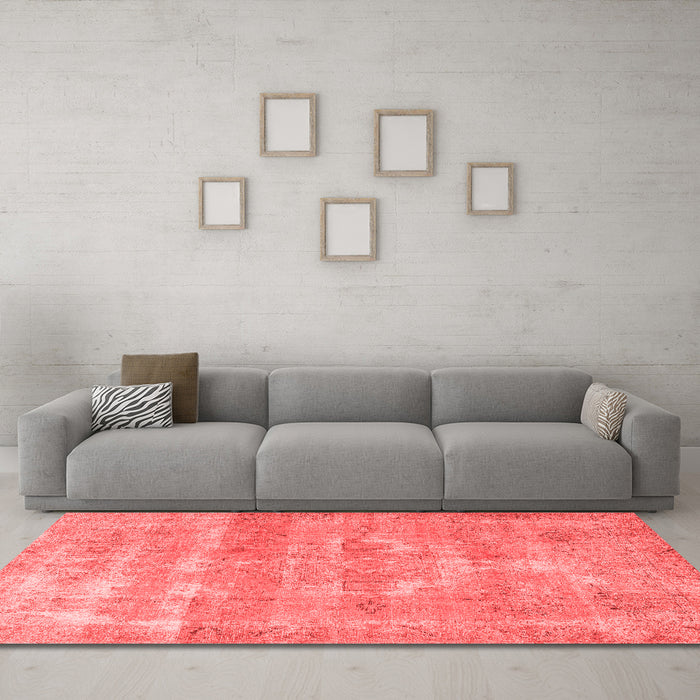 Traditional Red Washable Rugs