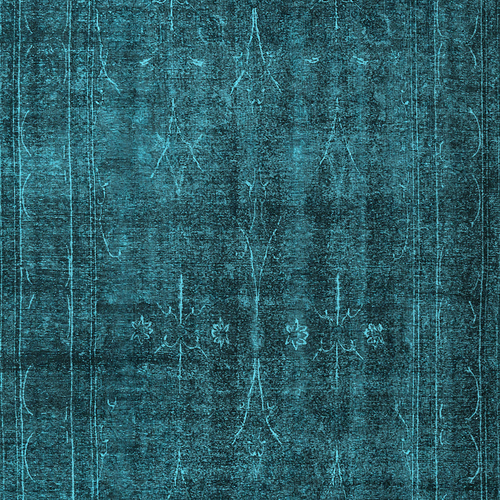 Machine Washable Persian Light Blue Bohemian Rug, wshtr3701lblu