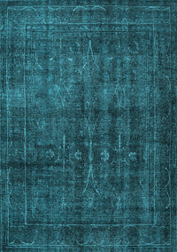 Persian Light Blue Bohemian Rug, tr3701lblu