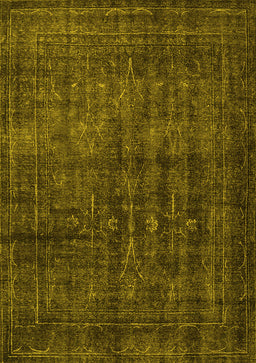 Persian Yellow Bohemian Rug, tr3701yw