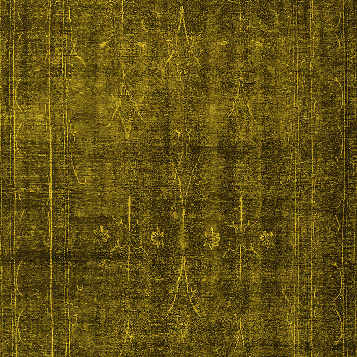Persian Yellow Bohemian Rug, tr3701yw