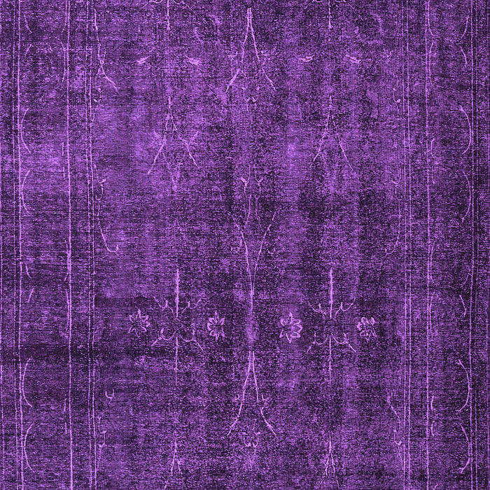 Machine Washable Persian Purple Bohemian Area Rugs, wshtr3701pur