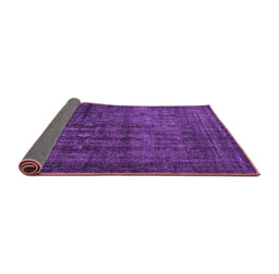 Sideview of Persian Purple Bohemian Rug, tr3701pur