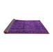 Sideview of Persian Purple Bohemian Rug, tr3701pur