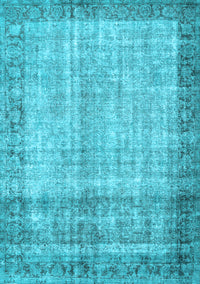 Persian Light Blue Traditional Rug, tr3702lblu