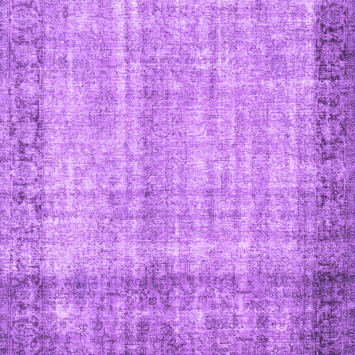 Machine Washable Persian Purple Traditional Area Rugs, wshtr3702pur