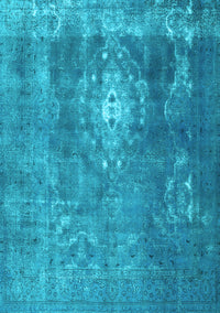 Persian Light Blue Bohemian Rug, tr3703lblu