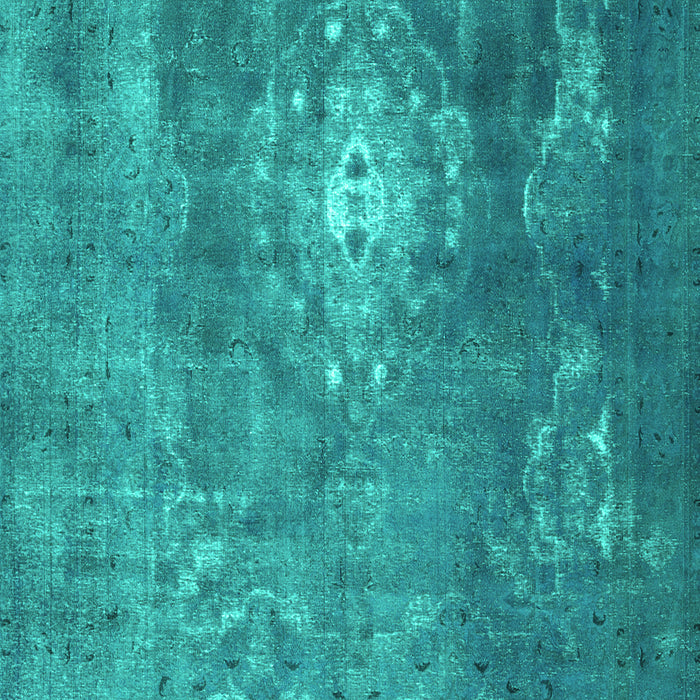 Machine Washable Persian Turquoise Bohemian Area Rugs, wshtr3703turq