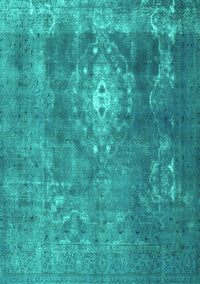 Persian Turquoise Bohemian Rug, tr3703turq