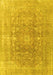 Persian Yellow Traditional Rug, tr3704yw