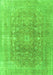 Persian Green Traditional Rug, tr3704grn