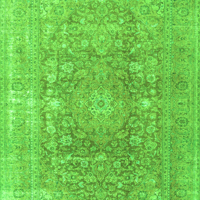 Persian Green Traditional Rug, tr3704grn