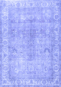 Persian Blue Traditional Rug, tr3705blu