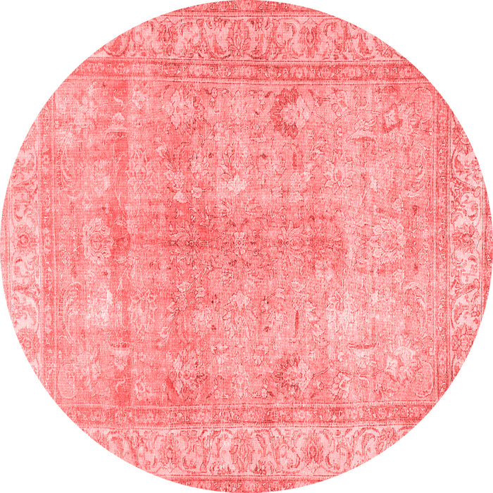 Machine Washable Persian Red Traditional Rug, wshtr3705red