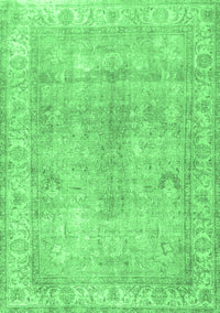 Persian Emerald Green Traditional Rug, tr3705emgrn