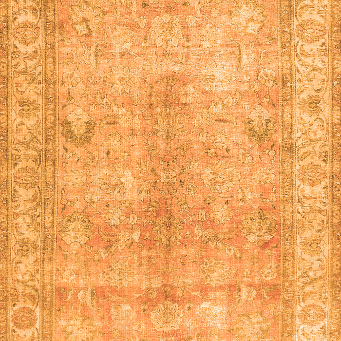 Persian Orange Traditional Rug, tr3705org