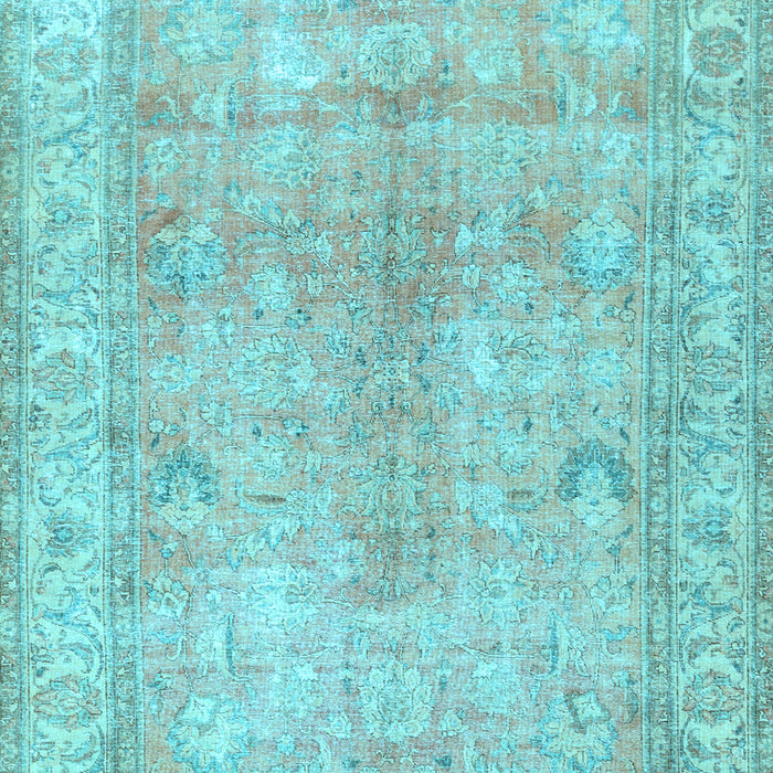 Persian Light Blue Traditional Rug, tr3705lblu