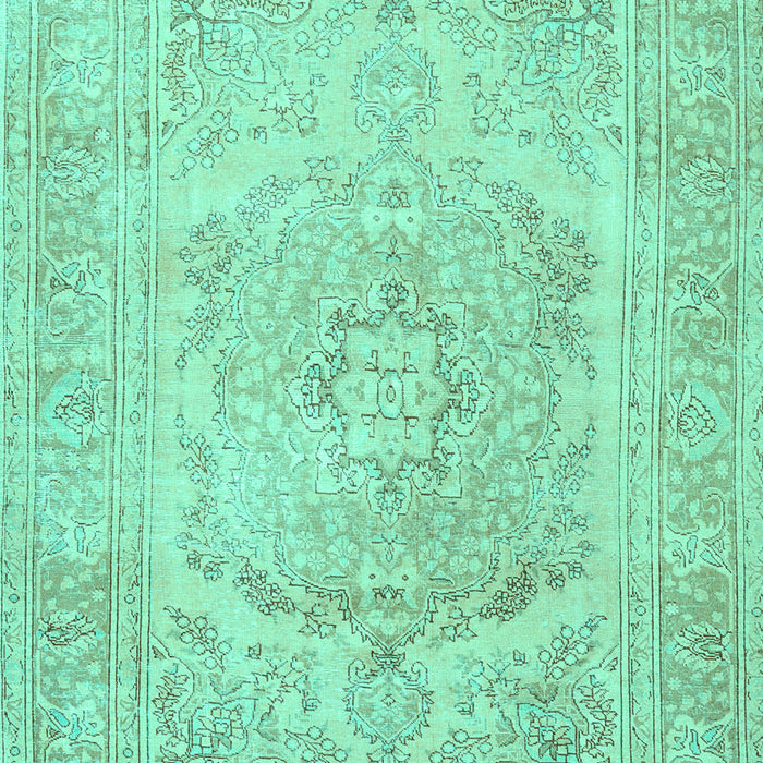 Persian Turquoise Traditional Rug, tr3706turq