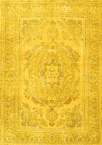 Persian Yellow Traditional Rug, tr3706yw