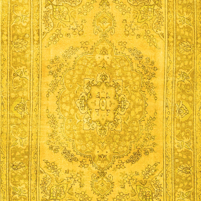 Persian Yellow Traditional Rug, tr3706yw