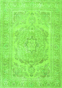 Persian Green Traditional Rug, tr3706grn