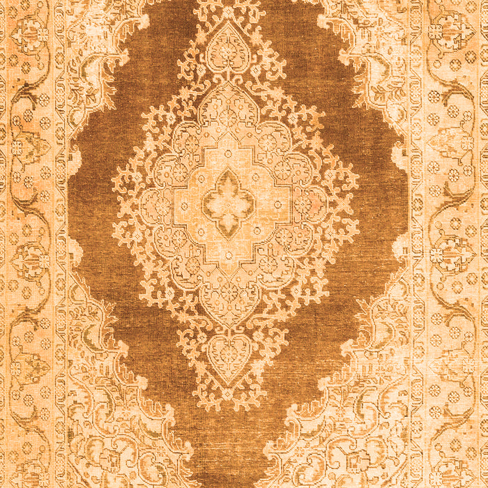 Persian Orange Traditional Rug, tr3707org