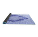 Sideview of Persian Blue Traditional Rug, tr3707blu