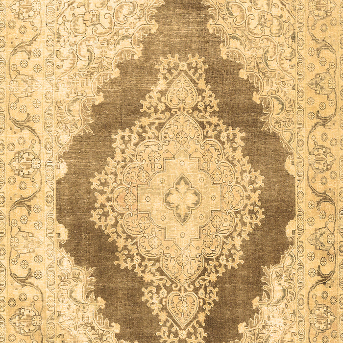 Machine Washable Persian Brown Traditional Rug, wshtr3707brn