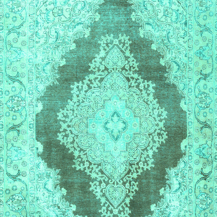 Persian Turquoise Traditional Rug, tr3707turq