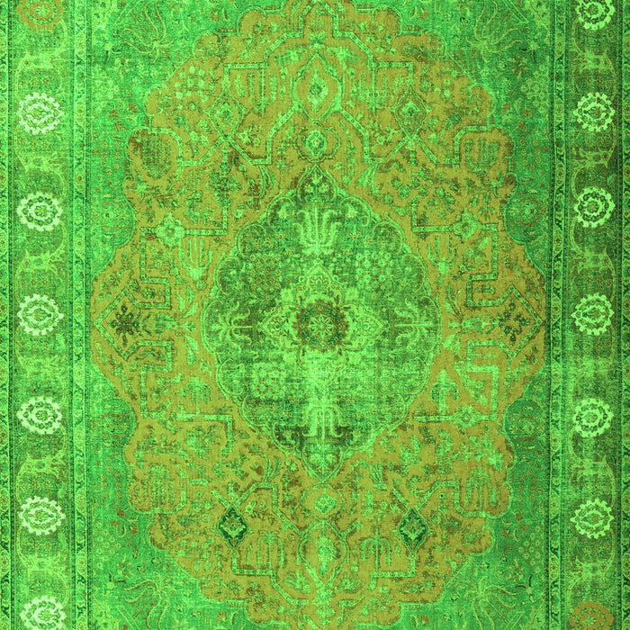 Persian Green Traditional Rug, tr3708grn