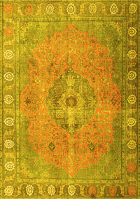 Persian Yellow Traditional Rug, tr3708yw