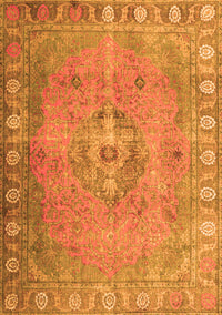 Persian Orange Traditional Rug, tr3708org