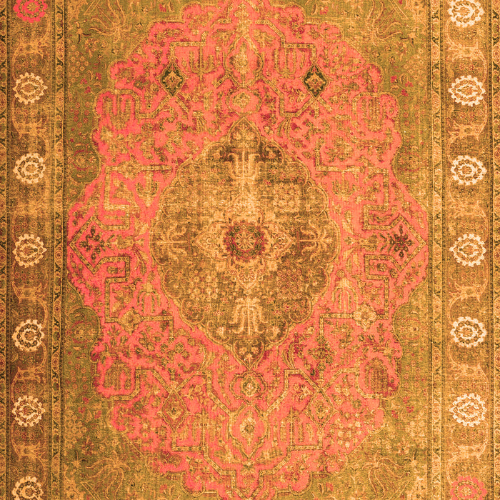 Persian Orange Traditional Rug, tr3708org