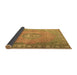 Sideview of Persian Brown Traditional Rug, tr3708brn