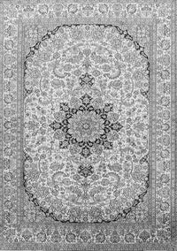 Medallion Gray Traditional Rug, tr370gry