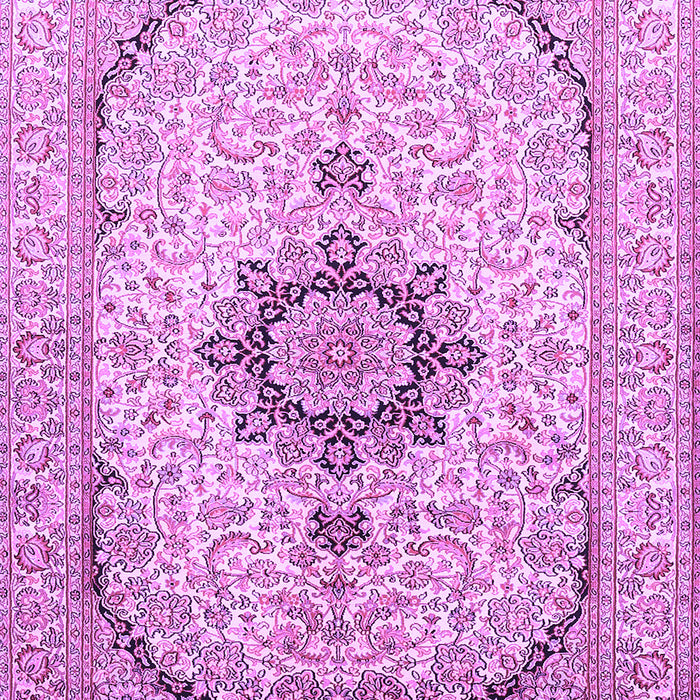 Medallion Purple Traditional Rug, tr370pur