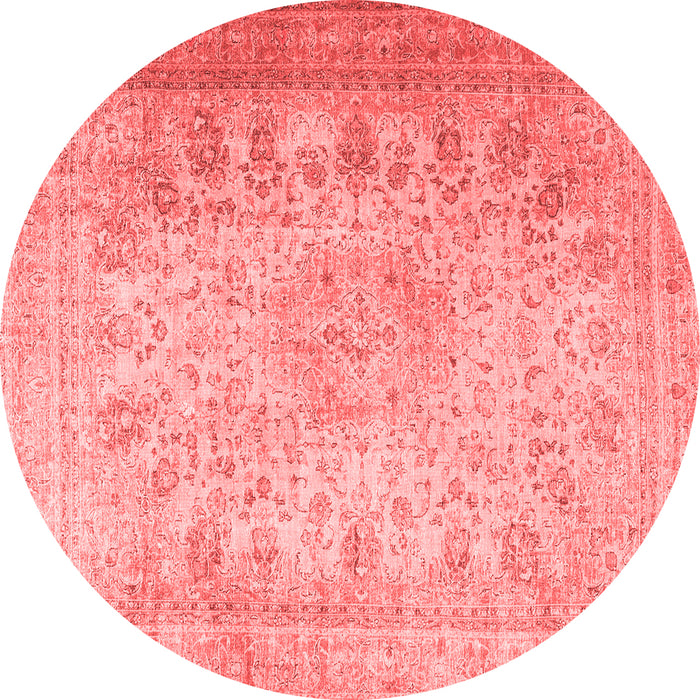 Machine Washable Persian Red Traditional Rug, wshtr3710red