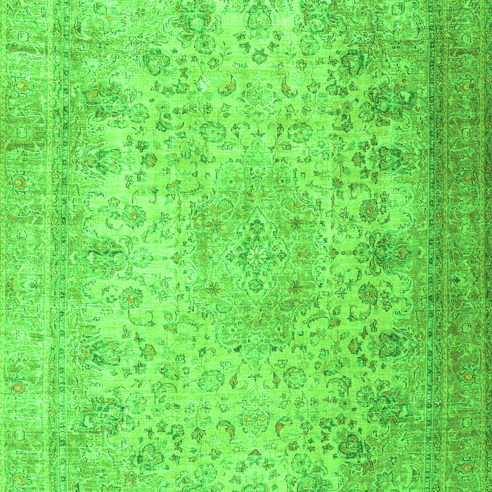 Persian Green Traditional Rug, tr3710grn