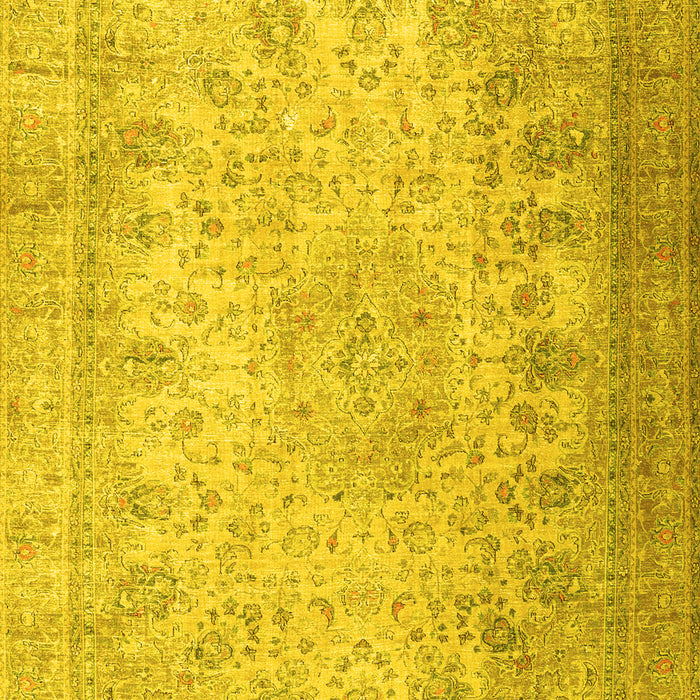 Persian Yellow Traditional Rug, tr3710yw