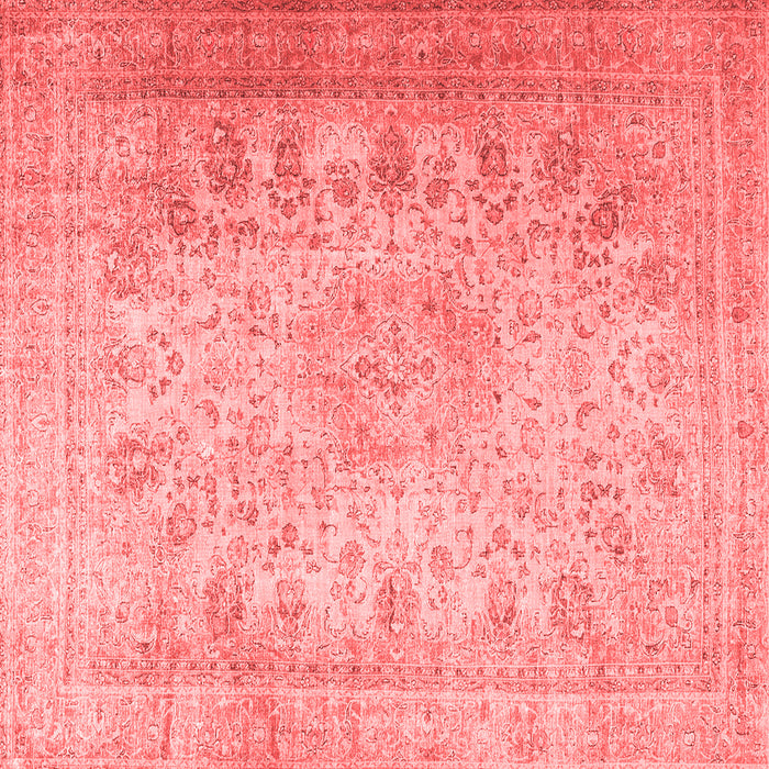 Machine Washable Persian Red Traditional Rug, wshtr3710red